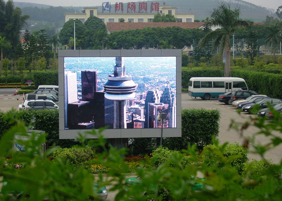 Schermo di pubblicità all'aperto visivo elettronico di P16 2R1G1B LED